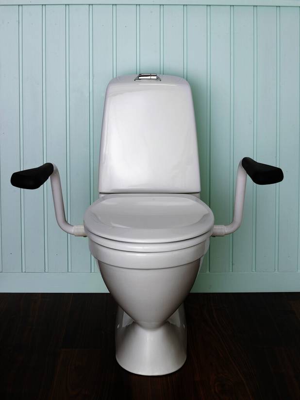 Hjälpmedel - toalett - armstöd Nautic 3055 - Ergonomiskt utformade grepphandtag
Passar Nautic-serien
