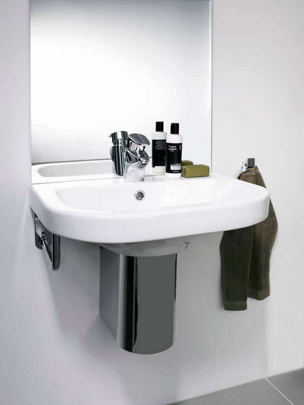 Handfat 860-3 - för bult/konsolmontage 50 cm - Specialdesignade rörkonsoler
För bult- eller konsolmontage