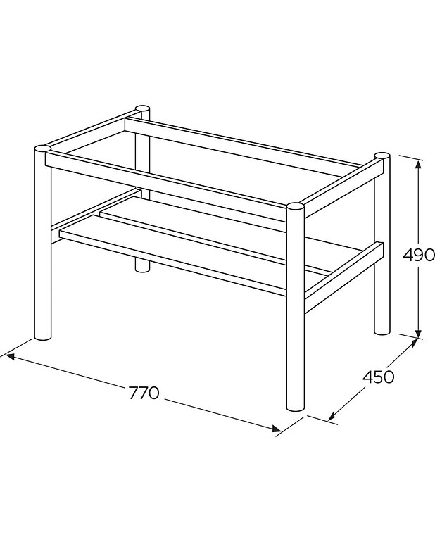 Ducentic legframe 80cm - Drawing - Gustavsberg_Ducentic_legframe_800_mm.jpg