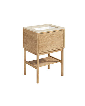 Kommod Ducentic Ljus ek - 60 cm - Skapad för Gustavsbergs 200-årsjubileum och hyllar arvet av hantverk och design