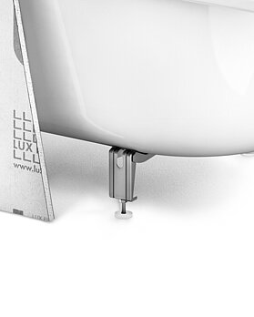 Leg kit for built-in bathtub