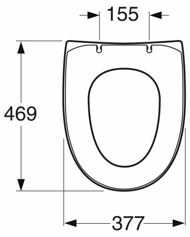Toalettsits Nautic - Standard - Standard seat made from polypropylene (PP)
Fits all toilets in the Nautic series
Easy to remove and replace