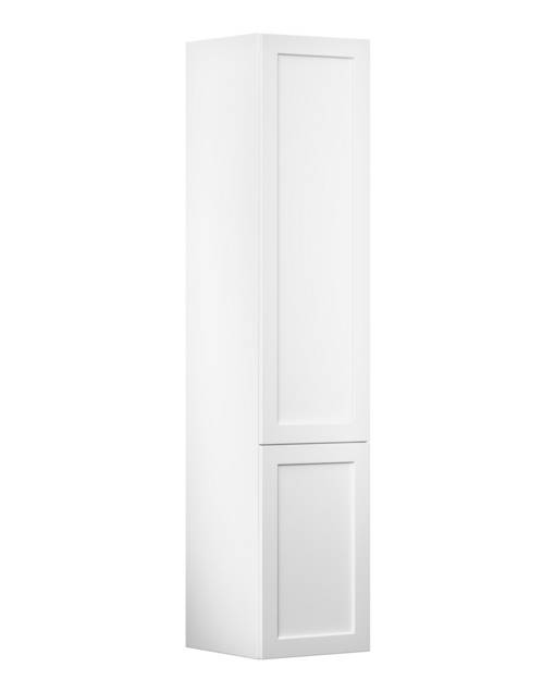 Bathroom storage Artic, high cabinet - 35 cm - Reversible door for right or left side installation
Suspension system - easy to mount - easy to adjust 
Manufactured in moisture resistant materials