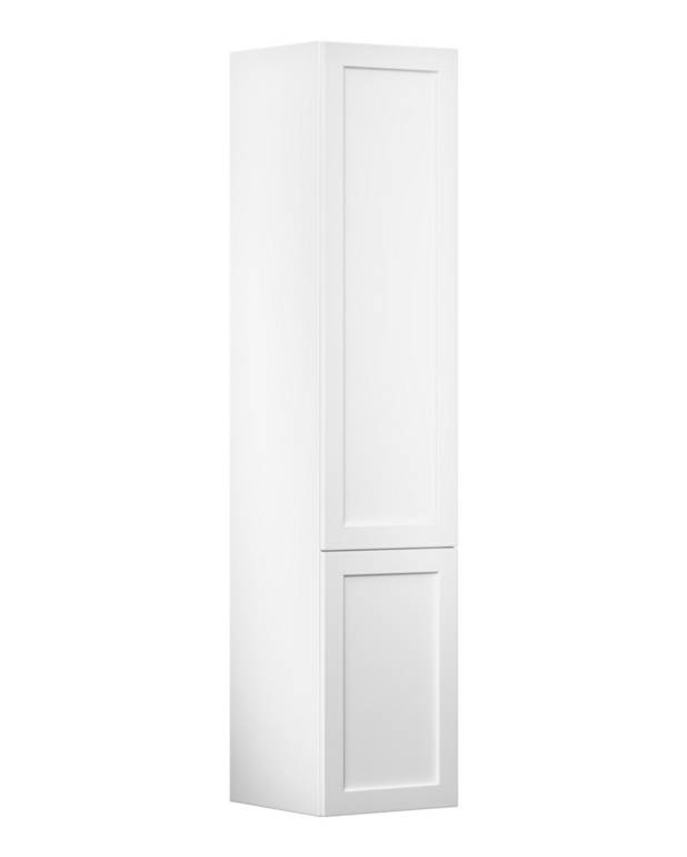 Bathroom storage Artic, high cabinet - 35 cm - Reversible door for right or left side installation
Suspension system - easy to mount - easy to adjust 
Manufactured in moisture resistant materials