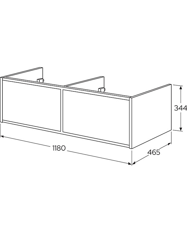 Ducentic Vanity cabinet 120cm - Drawing - Gustavsberg_Vanity-unit-Ducentic_2_drw_1200mm.jpg