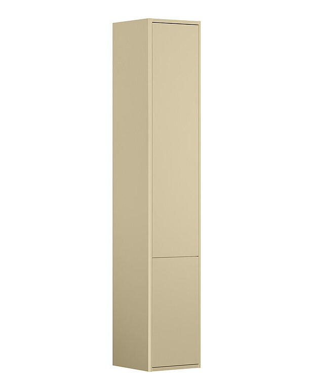 Bathroom storage, Graphic – deep - Only 16 cm deep – for even more space in small bathrooms
Can be combined to make modules with Graphic wall- and tall cabinets
Suspension system that is easy to mount and adjust on walls