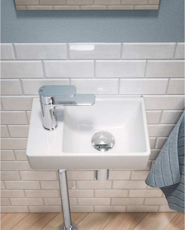 Washbasin Artic Small 4G36 - 36 cm - Small model suitable for tight spaces
Same colour as Estetic toilets