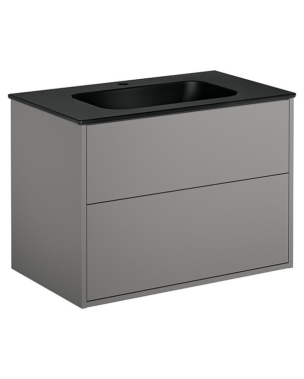 Skapītis Artic – 80 cm - Porcelāna izlietne ar modernu dizainu un plašām virsmām visiem jūsu piederumiem
Pop-up sifons ar viedo tīrīšanas funkciju
Izgatavots no mitruma izturīgiem materiāliem