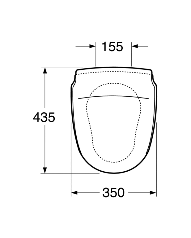 Toalettseter Nordic 23XX - SC - Passer til alle toaletter i Nordic 23XX-serien
Soft Close (SC) for stille og myk lukking