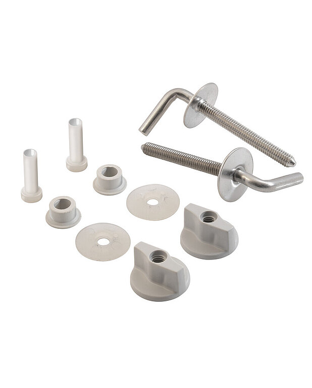 Stainless steel hinges - Toilet model Logic from 2007-2013Toilet model Logic 5693 from 2007-