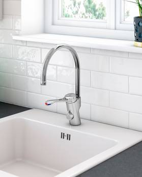 Kitchen mixer New Nautic - high Spout