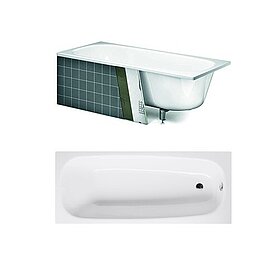 Inbyggnadsbadkar 3970 - 1700x700