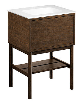 Ducentic Vanity 60cm, Brown oak - first
