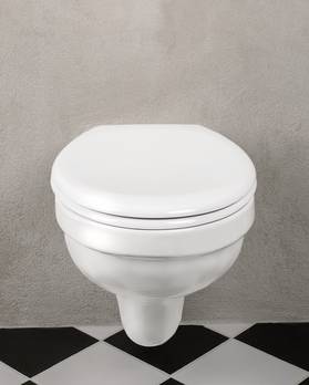 Toilet seat Nordic3 - SC/QR - short hinges