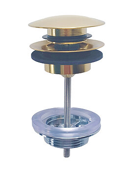 Push-down valve
