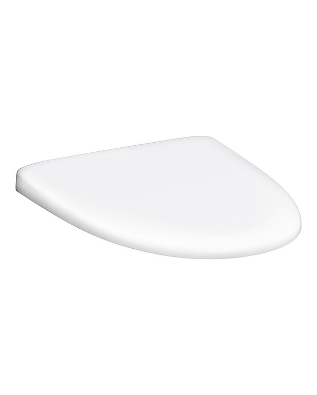Istuinkansi Estetic 9M10 - Soft-close & Quick-release - Sopii Estetic 8300 lattia WC-istuimelle
Soft Close (SC) hiljainen ja pehmeä sulkeutumismekanismi
Quick Release (QR) on helppo nostaa yksinkertaisempaa puhdistusta varten