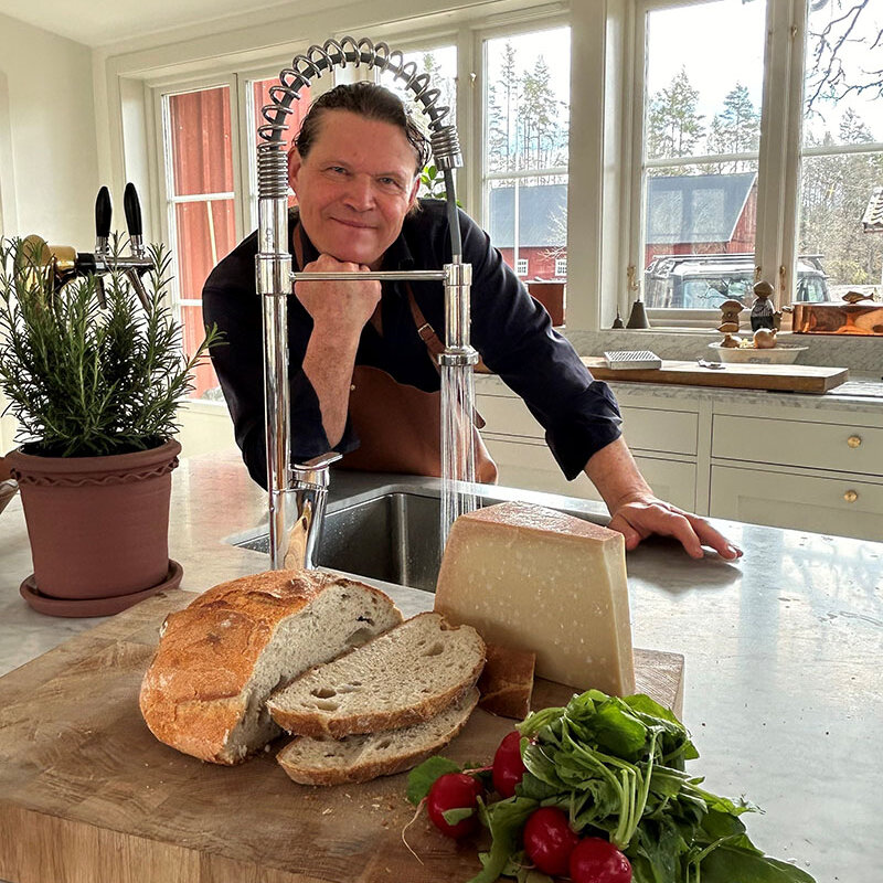 Per Morberg inreder med Gustavsbergs produkter