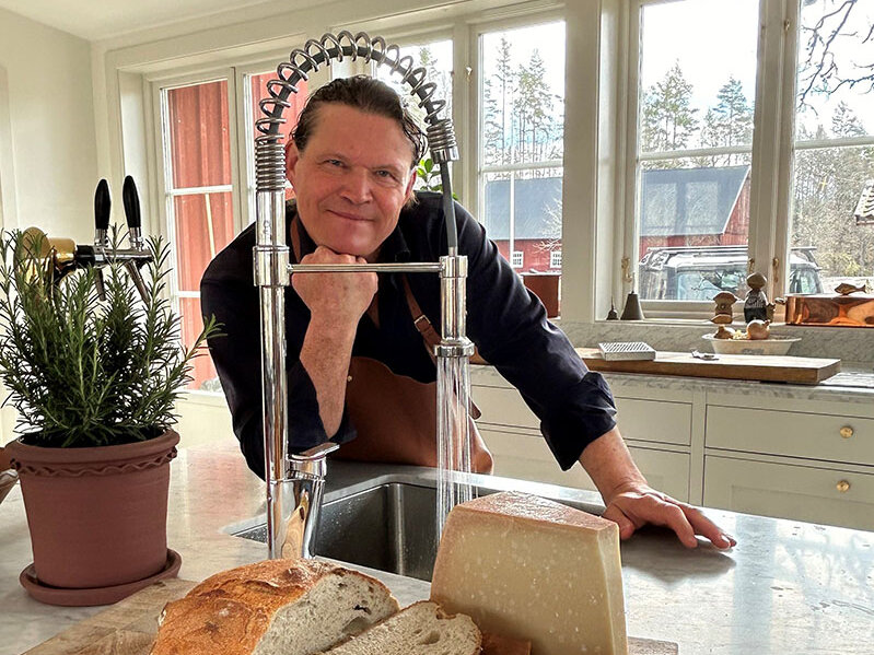 Per Morberg inreder med Gustavsberg