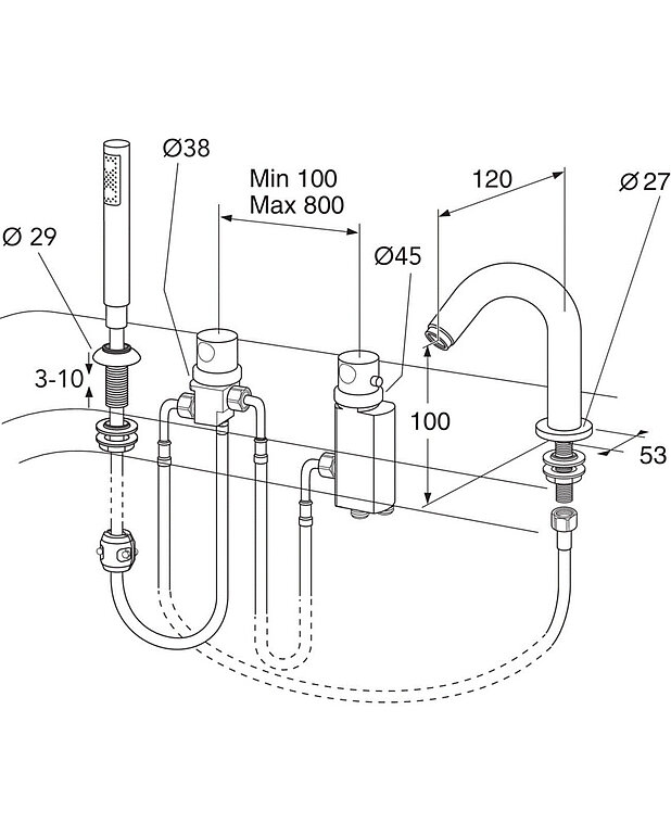 Skandic termostaatsegisti väljatõmmatava käsidušiga - Joonis - 217143.jpg