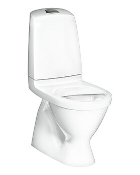 Toalettstol Nautic 1500 - dolt s-lås, Hygienic Flush