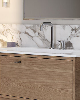 Ducentic Vanity 120cm, Light oak