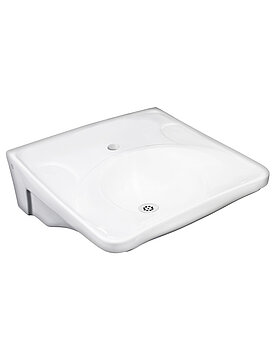 Bathroom sink 740 - for bolt mounting 60 cm - first