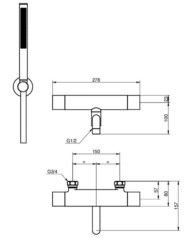 Bathtub mixer Ducentic - Drawing - GB41217032_20__Drawing.jpg