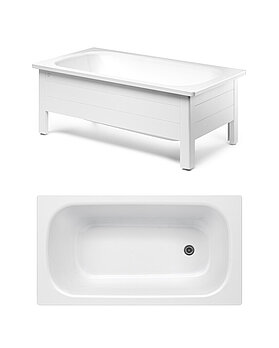 Vonia su priekine panele „Standard“ – 1300 x 700 - first