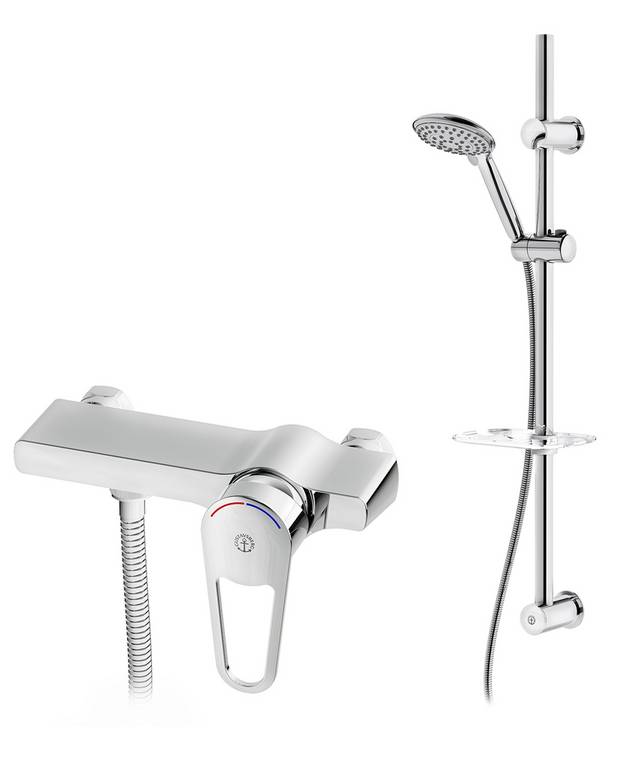 Shower mixer New Nautic - Singel lever - 