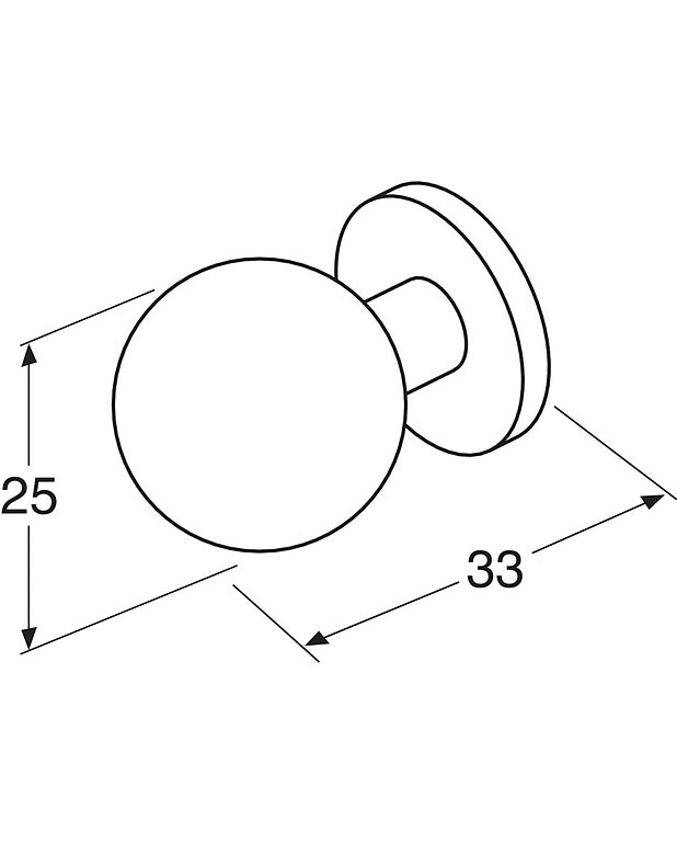 Knob for bathroom cabinet – K7 - Drawing - GB7199K7xx000.jpg