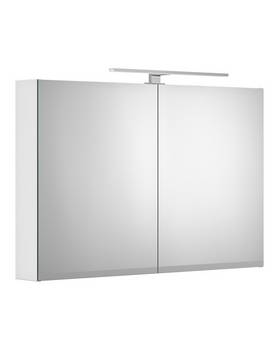Vannas istabas spoguļskapītis Artic - 100 cm