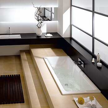 Built in bath Duo - 1800x800 - Made from premium quality titanium alloy steel