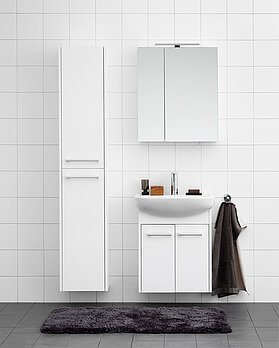 Peegelkapp Nordic3 - 60 cm - Uksed funktsiooniga Soft Close pehmeks sulgemiseks