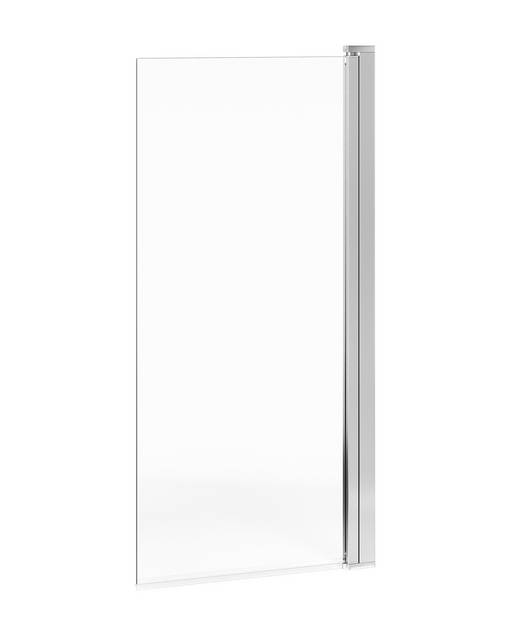 Square bathtub door - Reversible for right/left-hand installation
Pre-fitted door profiles for quick and simple installation
Tempered safety glass, 6 mm