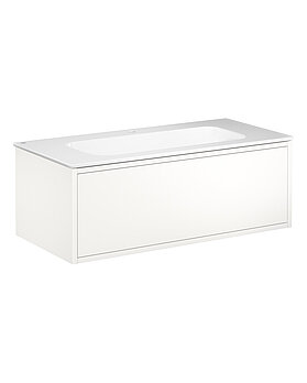 Ducentic servantskap, 100 cm, hvitt