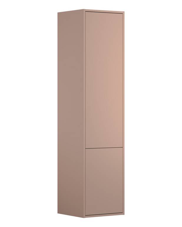 Högskåp Artic - 40 cm - Vändbara dörrar för höger- eller vänstermontering
Med smart förvaring i övre dörren
Upphängningssystem - lätt att montera och justera på vägg