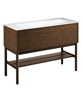 Ducentic Vanity 120cm, Brown oak