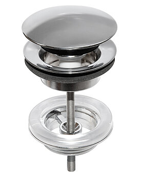 Push-down valve
