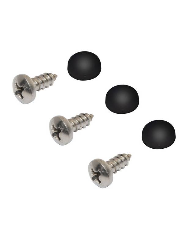 Assembly screw set, Black - 