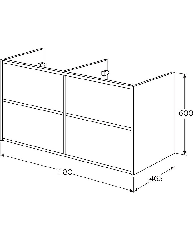 Ducentic valamukapp 120 cm, 4 sahtliga - Joonis - Gustavsberg_Vanity-unit-Ducentic-1200mm_4drw_ProductImages1300x1620.jpg