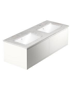 Ducentic Vanity 120cm, White
