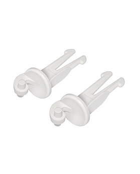 Prill-laua kinnitused, valge plastik - first