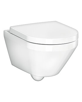 Væghængt toilet Graphic - HygienicTwist - Rengøringsvenligt og minimalistisk design