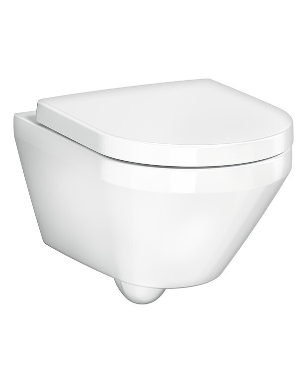 Seinään kiinnitettävä wc-istuin Graphic – HygienicTwist - Helppo puhdistaa ja minimalistinen muotoilu