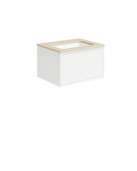 Ducentic Vanity 60cm, White - first