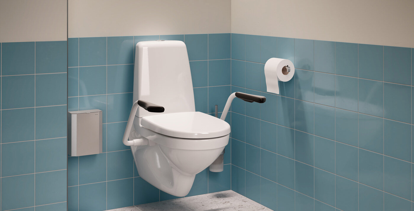 Toalettsits för publika miljöer