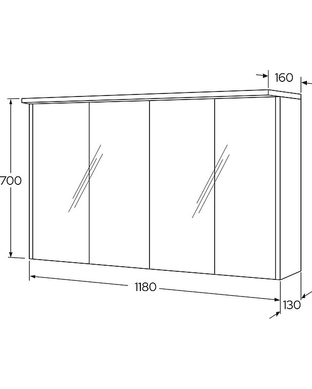 Ducentic Spegelskåp 120cm - Måttskiss - GustavsbergMirrorcabinetDucentic1200mm_ProductImage_1300x1620_.jpg