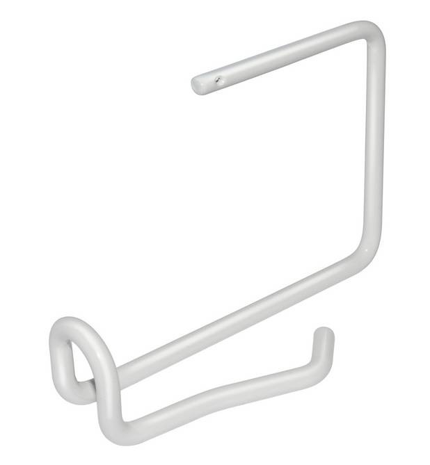 Toilet paper holder 3018. - Fits armrests 3051 and 3055
Adjustable catch to keep roll from sliding off