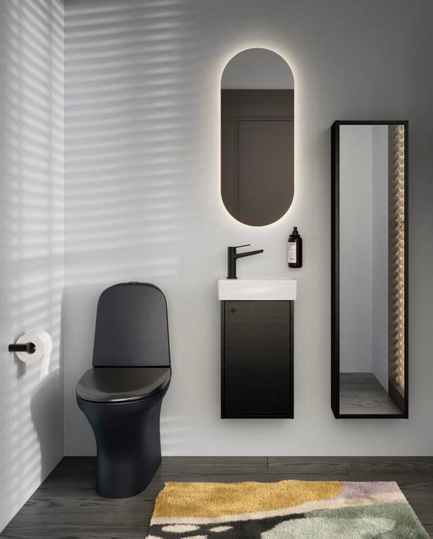 WC-istuin Estetic 8300 - S/P-piilolukko, Hygienic Flush - Sulavalinjainen muotoilu ja helppohoitoiset pinnat
Hygienic Flush: helppo puhtaanapito avoimen huuhtelukauluksen ansiosta
Ceramicplus: nopea ja ympäristöystävällinen puhdistus