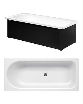 Bathtub with front panel, Combi – 1600 x 700 - first